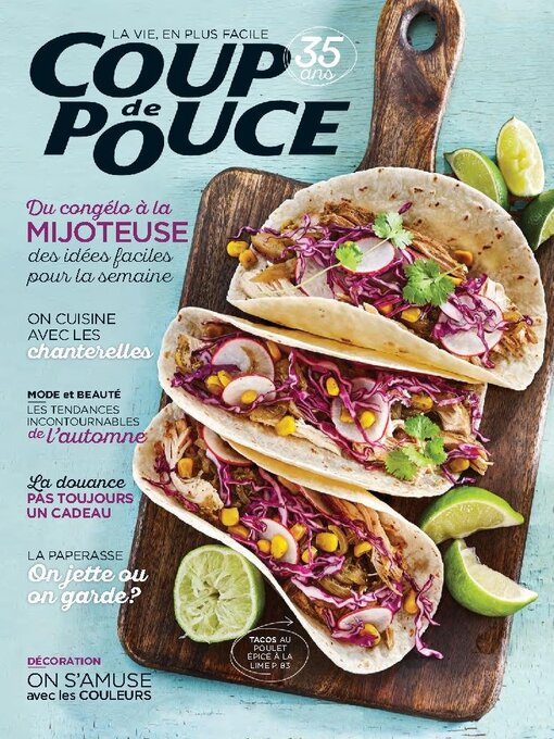 Détails du titre pour Coup de Pouce par TVA Publications Inc. - Disponible